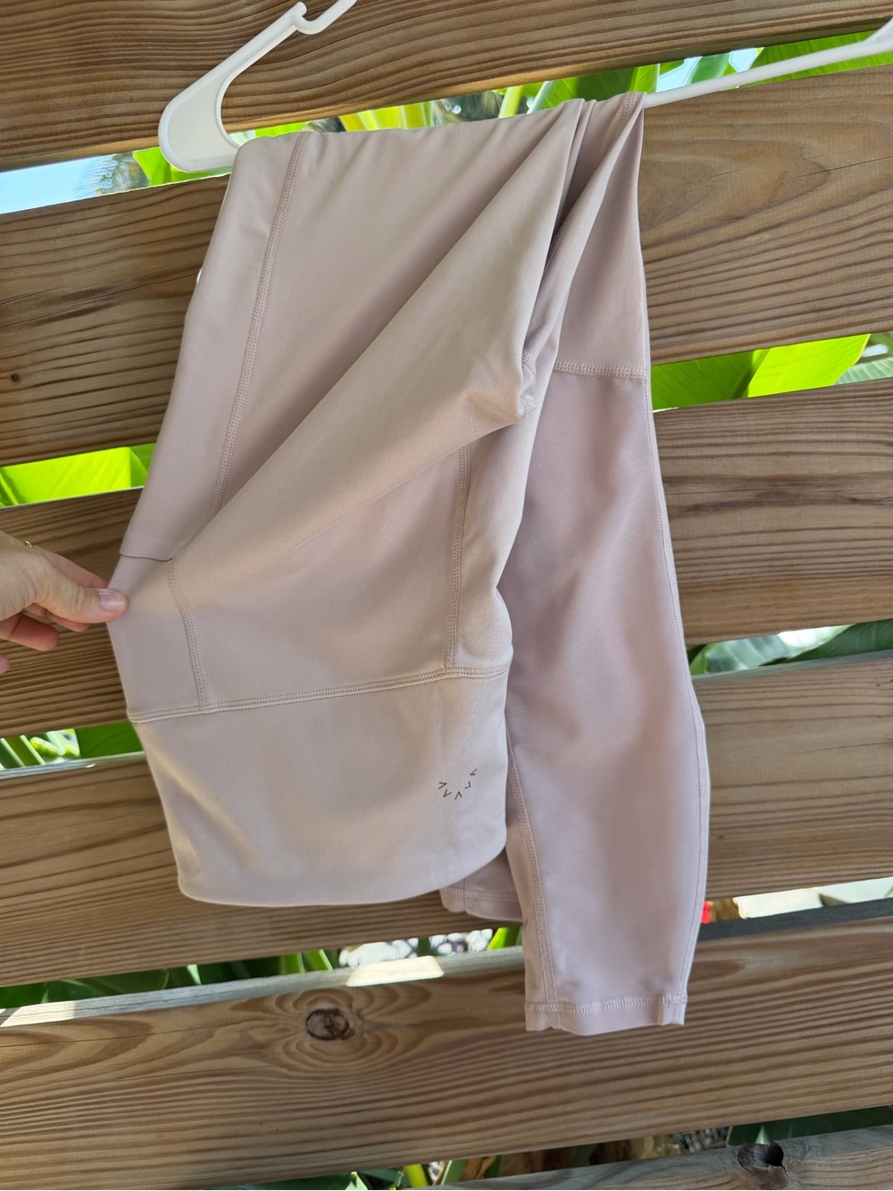 Stretch Performance Pants in Light Beige